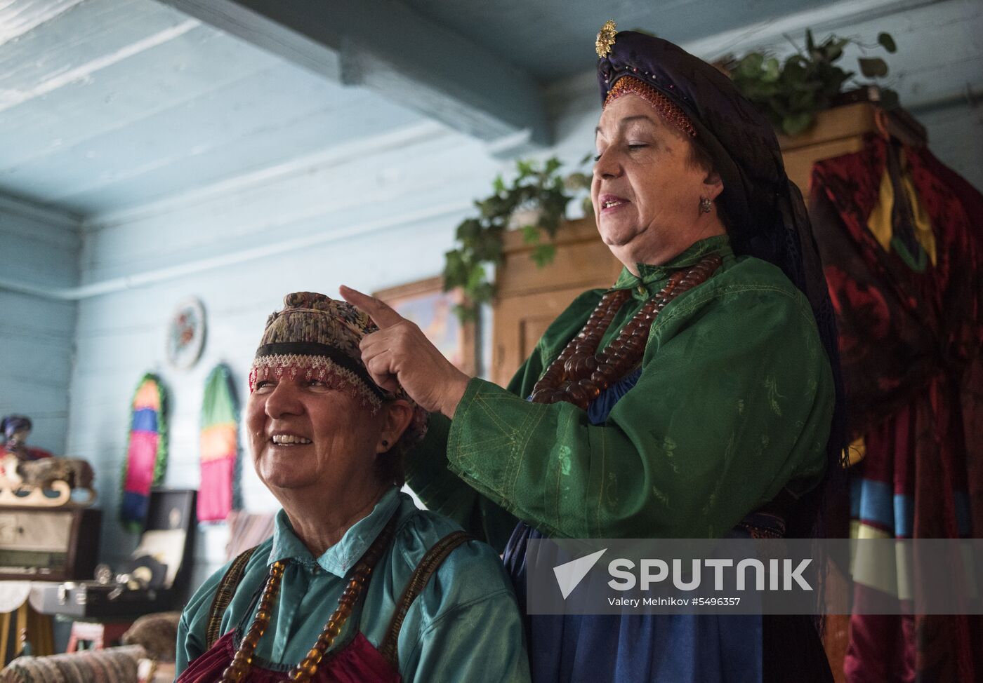 Tarbagatai village of Semeiskie Old Believers in Buryatia