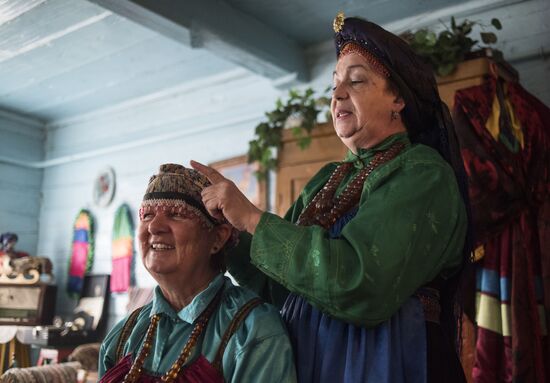 Tarbagatai village of Semeiskie Old Believers in Buryatia