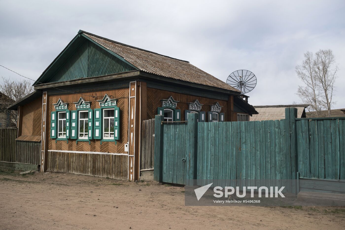 Tarbagatai village of Semeiskie Old Believers in Buryatia