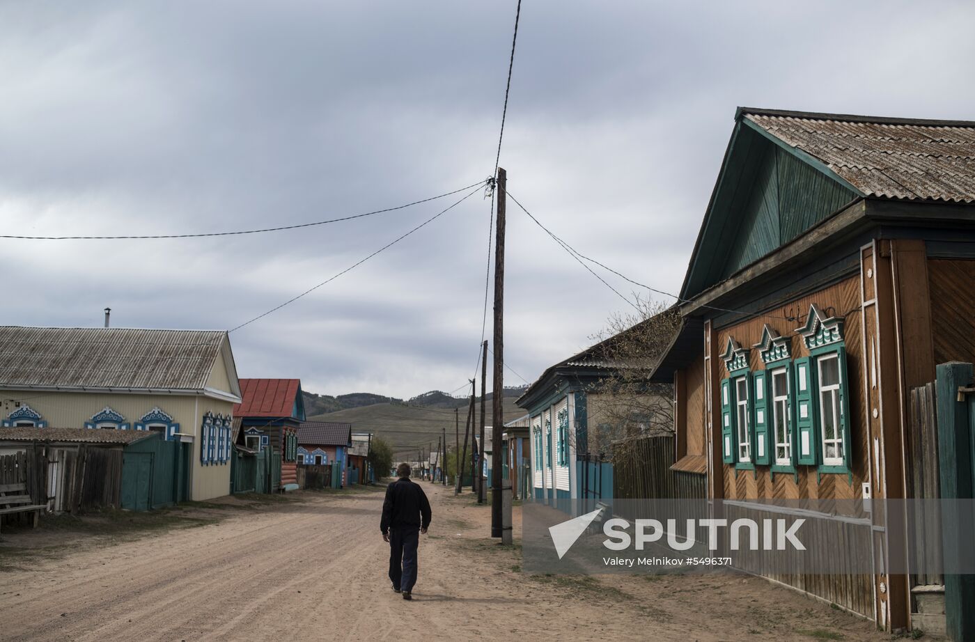 Tarbagatai village of Semeiskie Old Believers in Buryatia