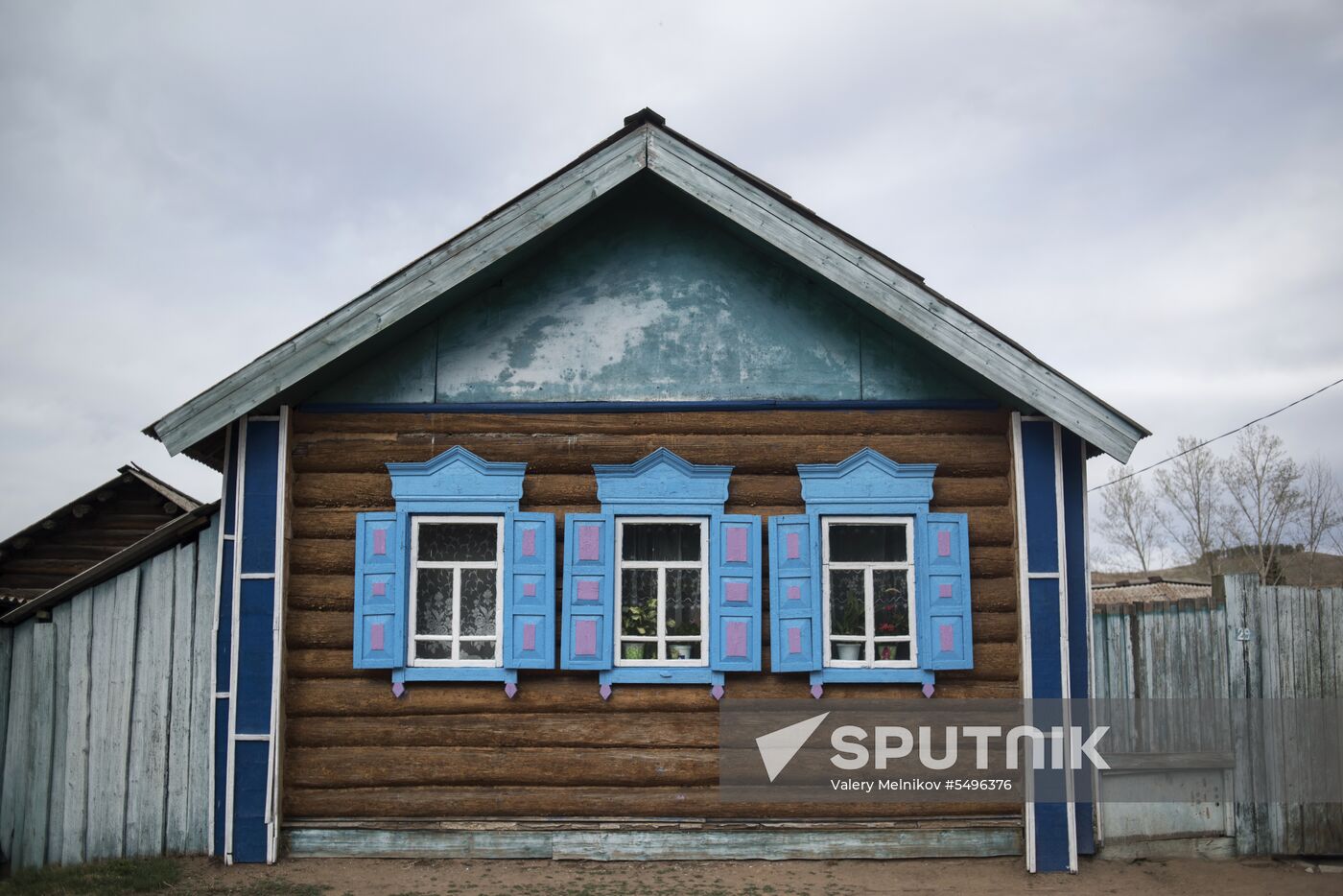 Tarbagatai village of Semeiskie Old Believers in Buryatia