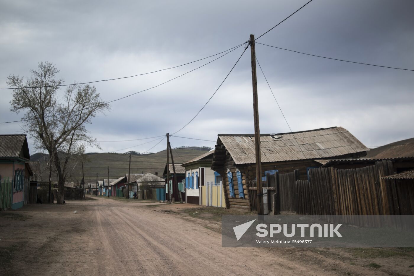 Tarbagatai village of Semeiskie Old Believers in Buryatia