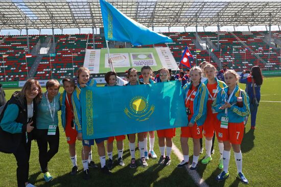 Opening of Future Depends On You international football tournament for orphans