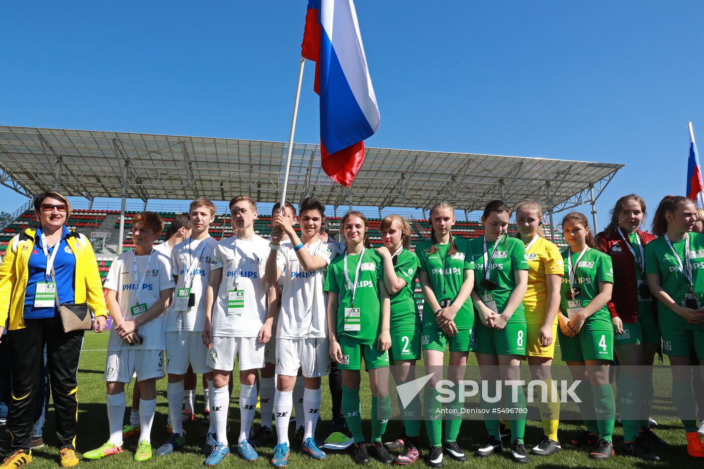 Opening of Future Depends On You international football tournament for orphans