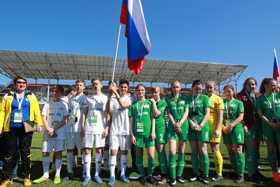 Opening of Future Depends On You international football tournament for orphans