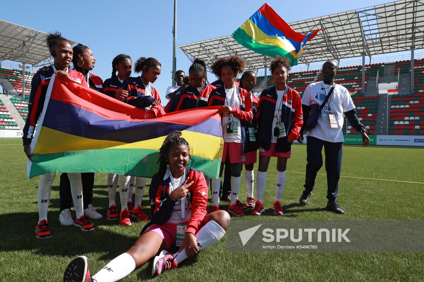 Opening of Future Depends On You international football tournament for orphans