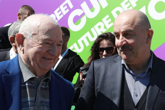 Opening of Future Depends On You international football tournament for orphans