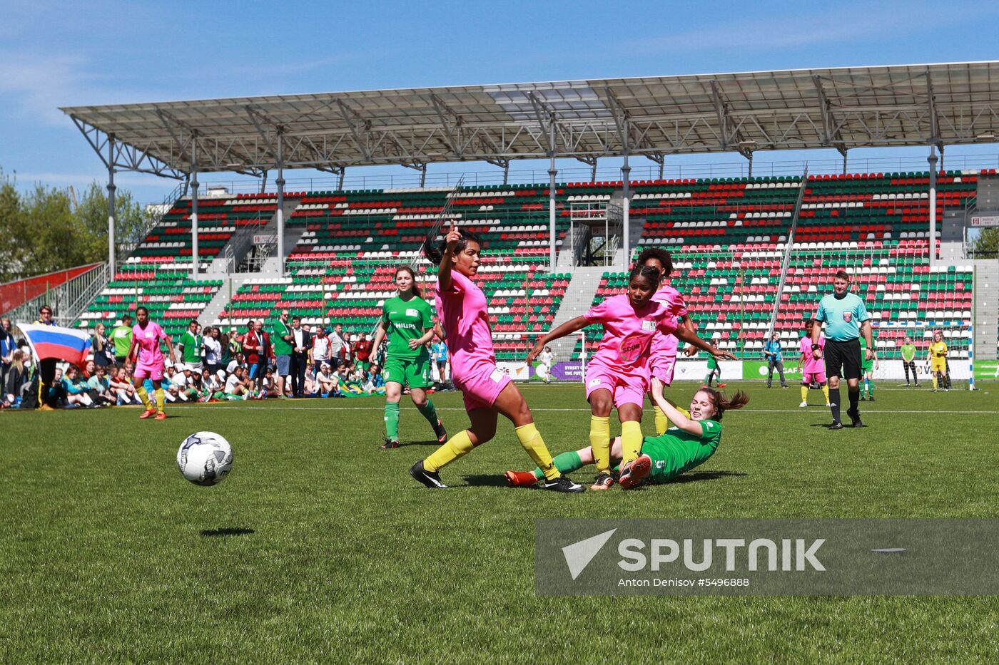 Opening of Future Depends On You international football tournament for orphans