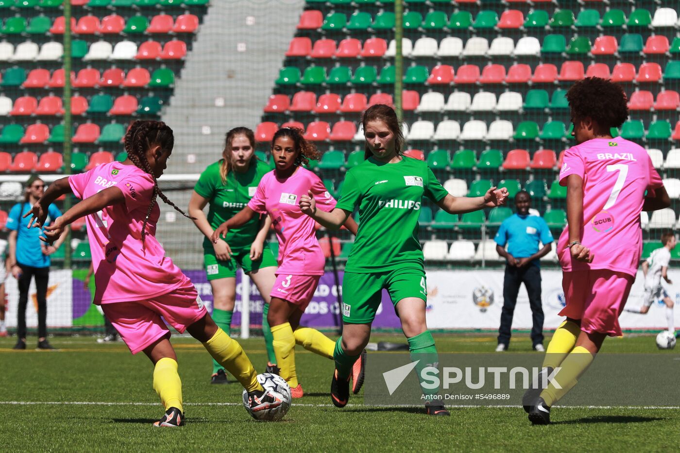 Opening of Future Depends On You international football tournament for orphans