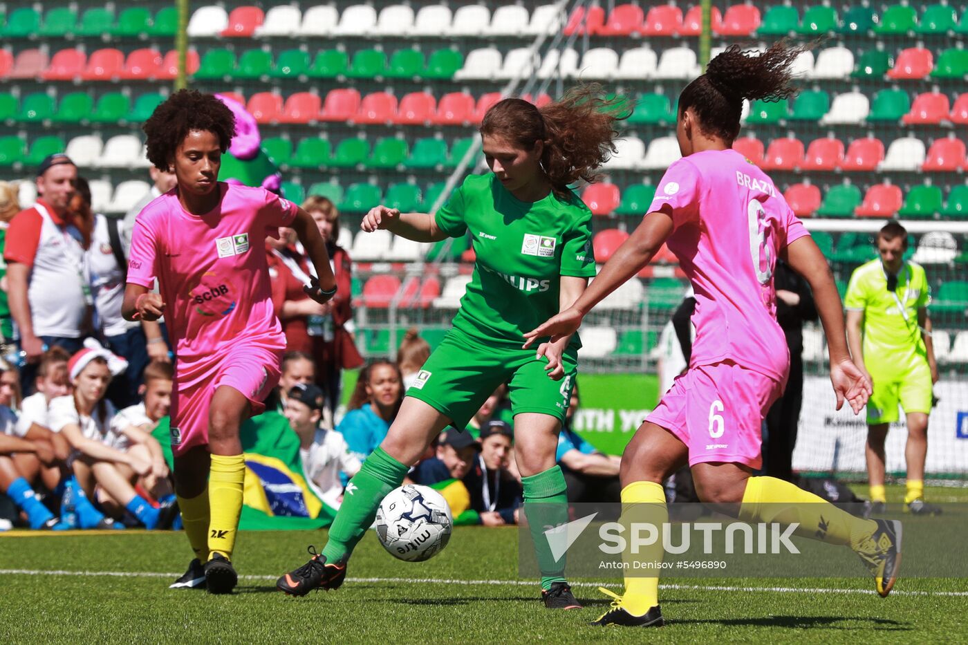 Opening of Future Depends On You international football tournament for orphans