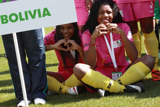 Opening of Future Depends On You international football tournament for orphans