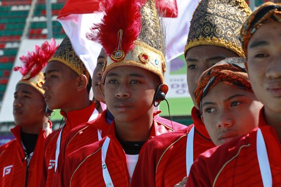 Opening of Future Depends On You international football tournament for orphans