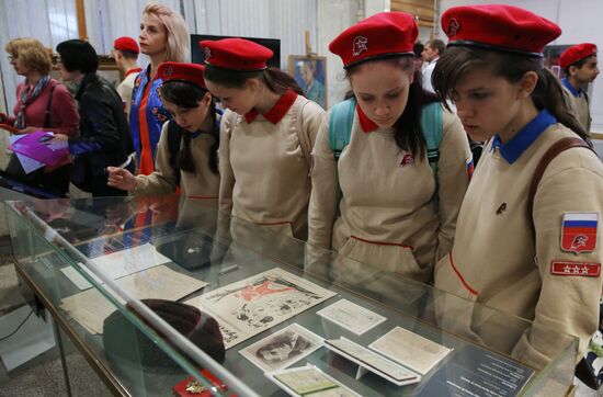 Opening of exhibition Alexander Pechersky as Symbol of Resistance to Nazism