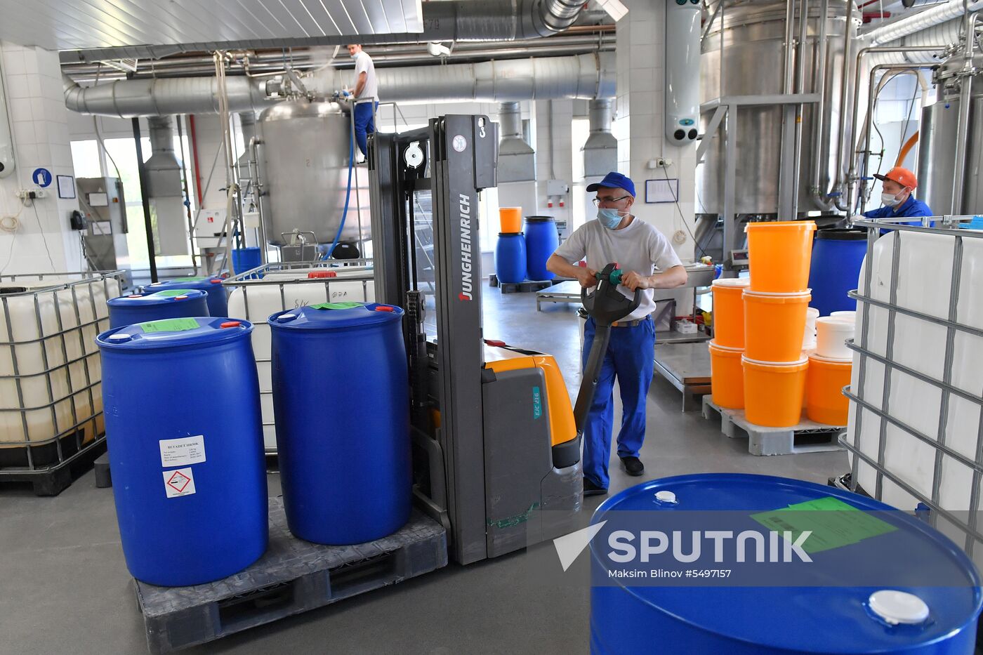 Production of Faberlic decorative and oxygen cosmetics