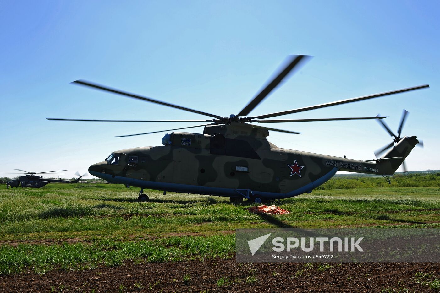 Wildfire suppression exercise in Rostov Region