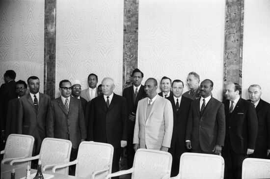 President of Somalia Mohamed Siad Barre's visit to USSR