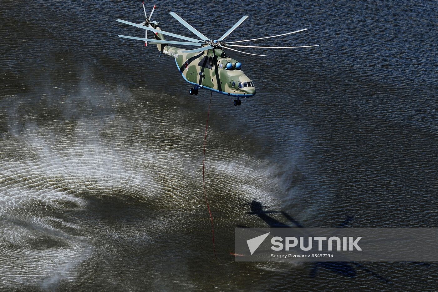 Wildfire suppression exercise in Rostov Region