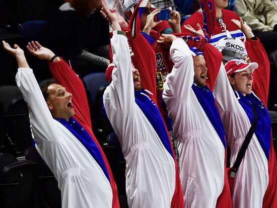 Ice hockey. 2018 IIHF World Championship. Belarus vs. Czech Republic