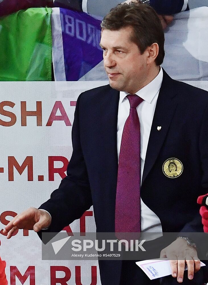 Ice hockey. 2018 IIHF World Championship. Belarus vs. Czech Republic