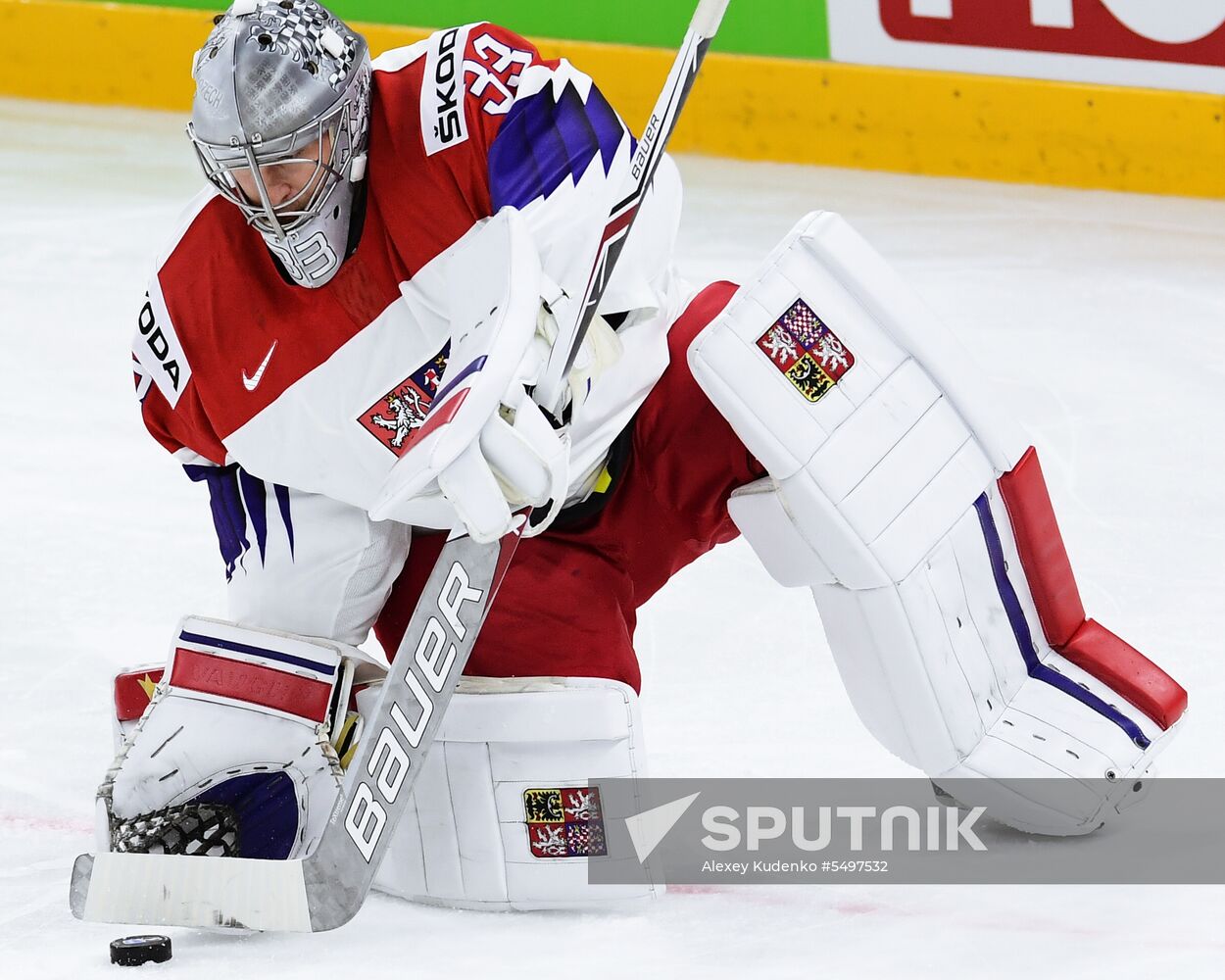 Ice hockey. 2018 IIHF World Championship. Belarus vs. Czech Republic