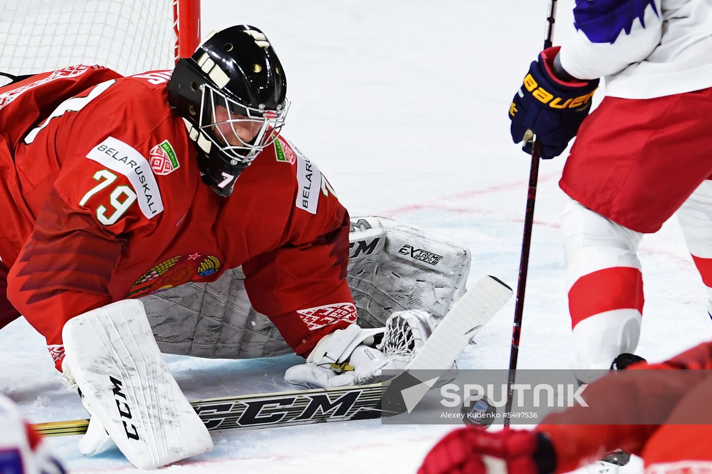Ice hockey. 2018 IIHF World Championship. Belarus vs. Czech Republic