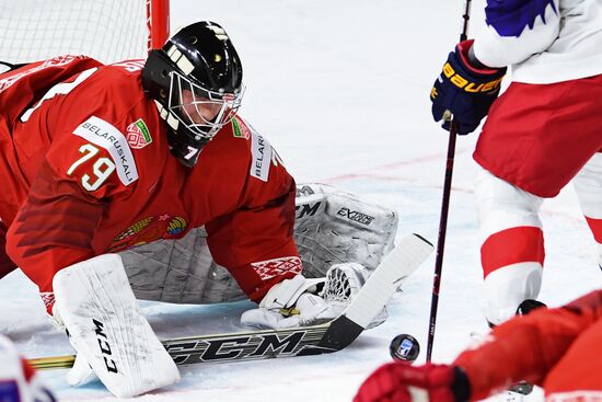 Ice hockey. 2018 IIHF World Championship. Belarus vs. Czech Republic