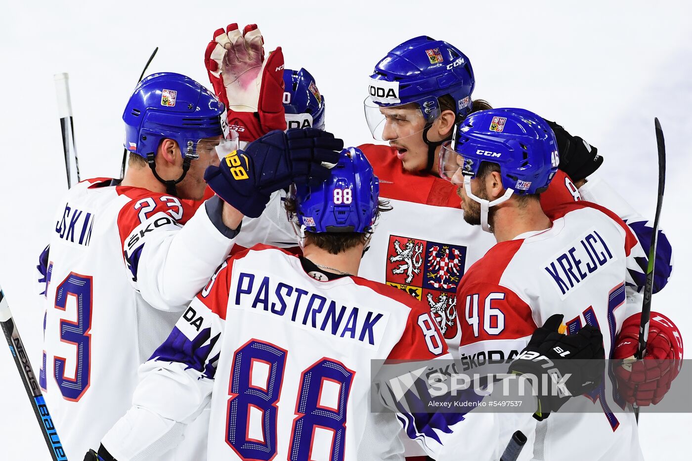 Ice hockey. 2018 IIHF World Championship. Belarus vs. Czech Republic