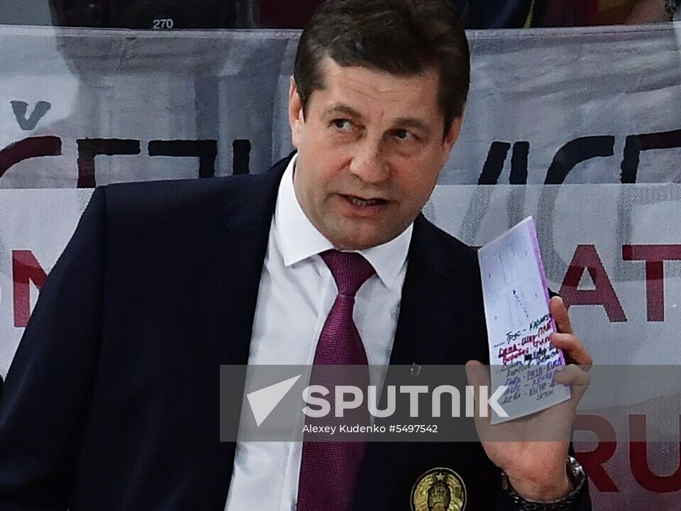 Ice hockey. 2018 IIHF World Championship. Belarus vs. Czech Republic