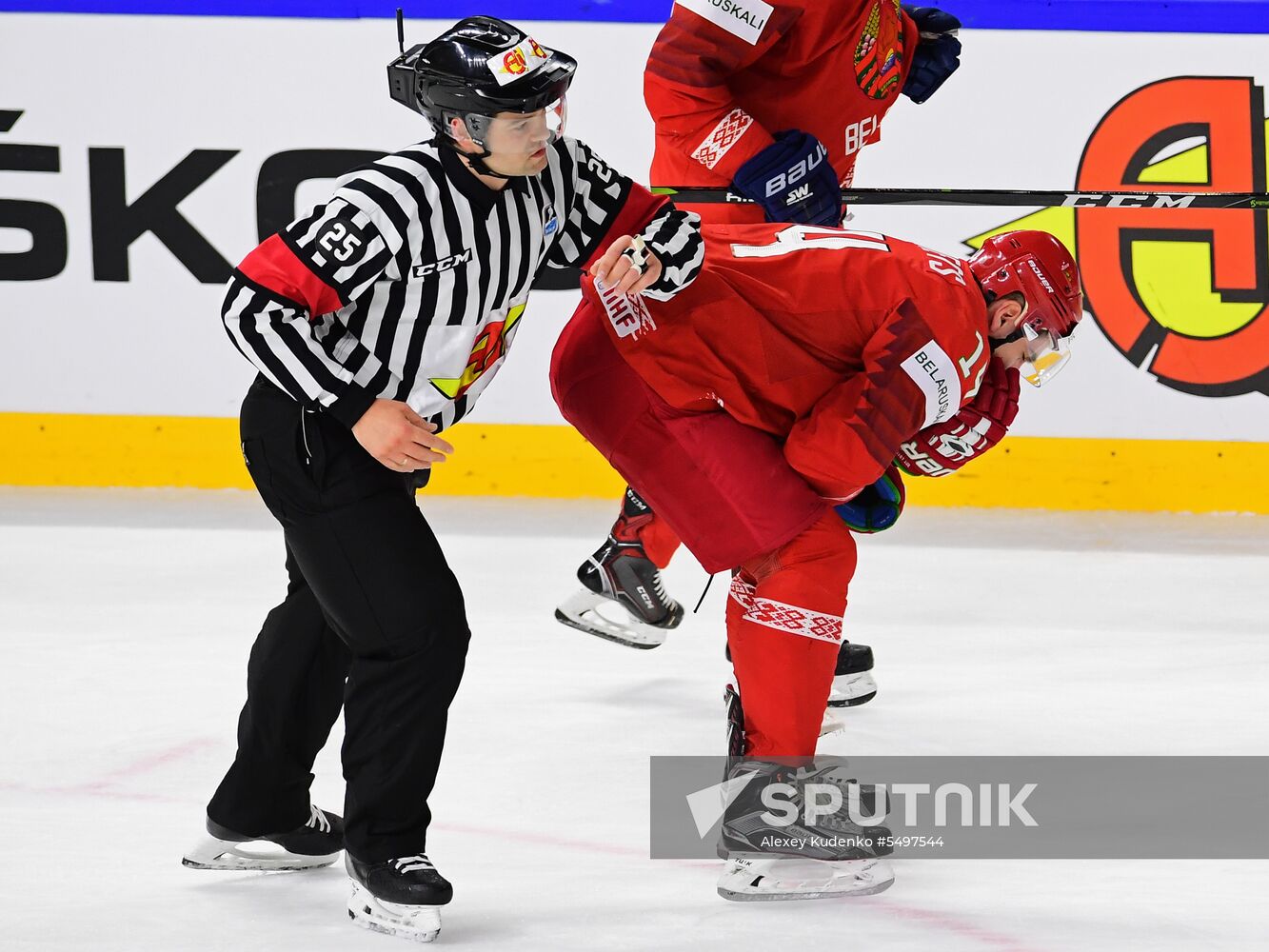 Ice hockey. 2018 IIHF World Championship. Belarus vs. Czech Republic