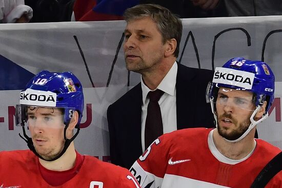 Ice hockey. 2018 IIHF World Championship. Belarus vs. Czech Republic