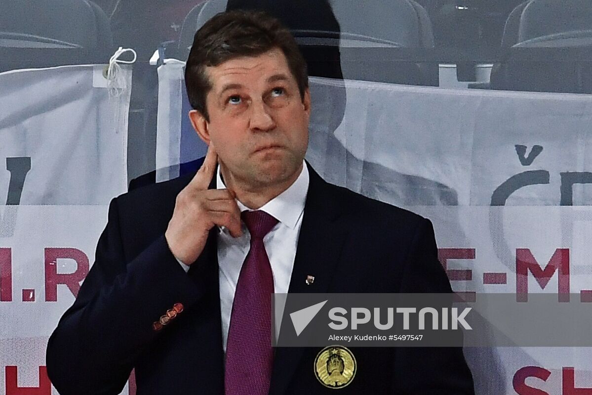 Ice hockey. 2018 IIHF World Championship. Belarus vs. Czech Republic