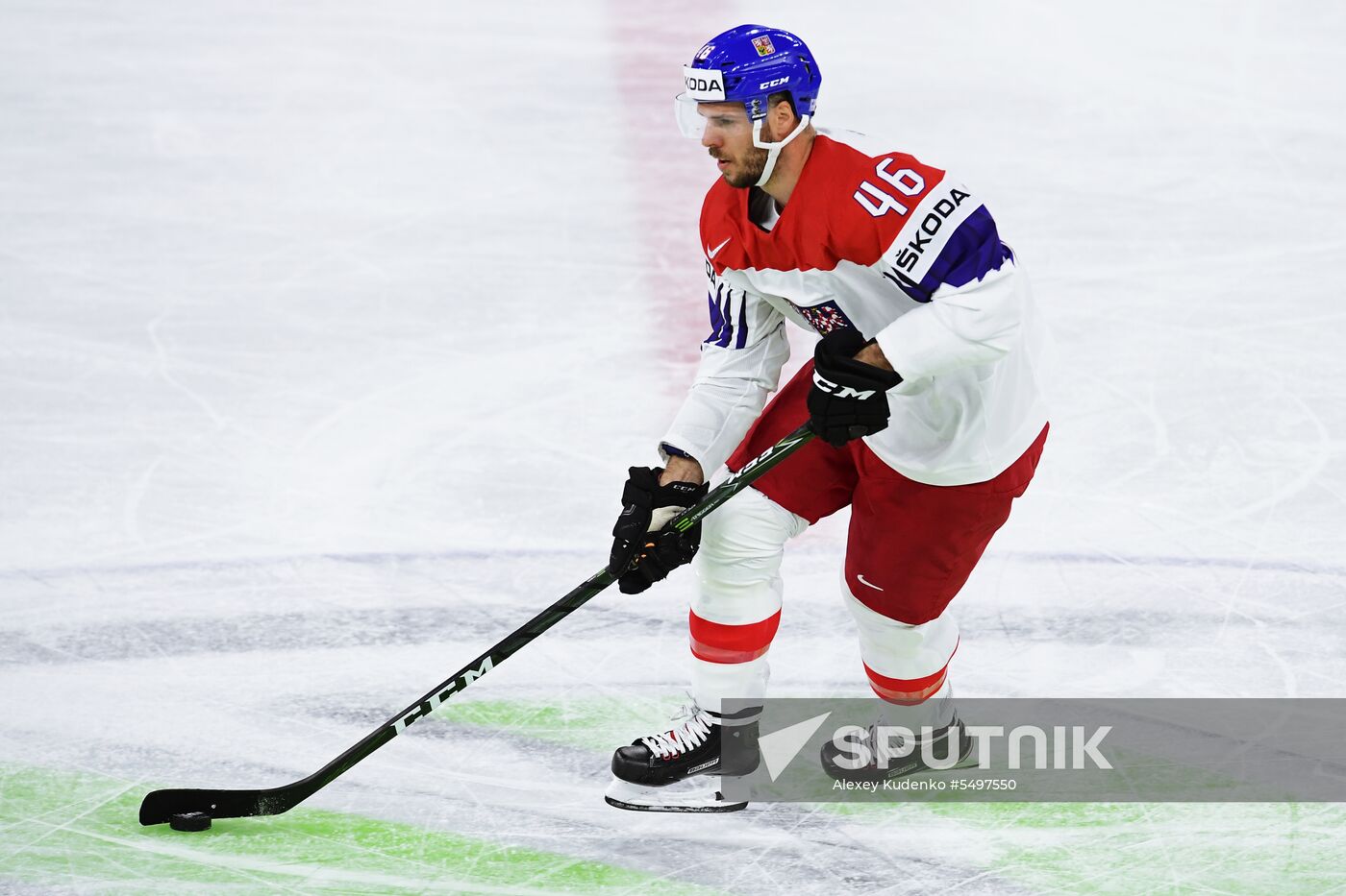 Ice hockey. 2018 IIHF World Championship. Belarus vs. Czech Republic