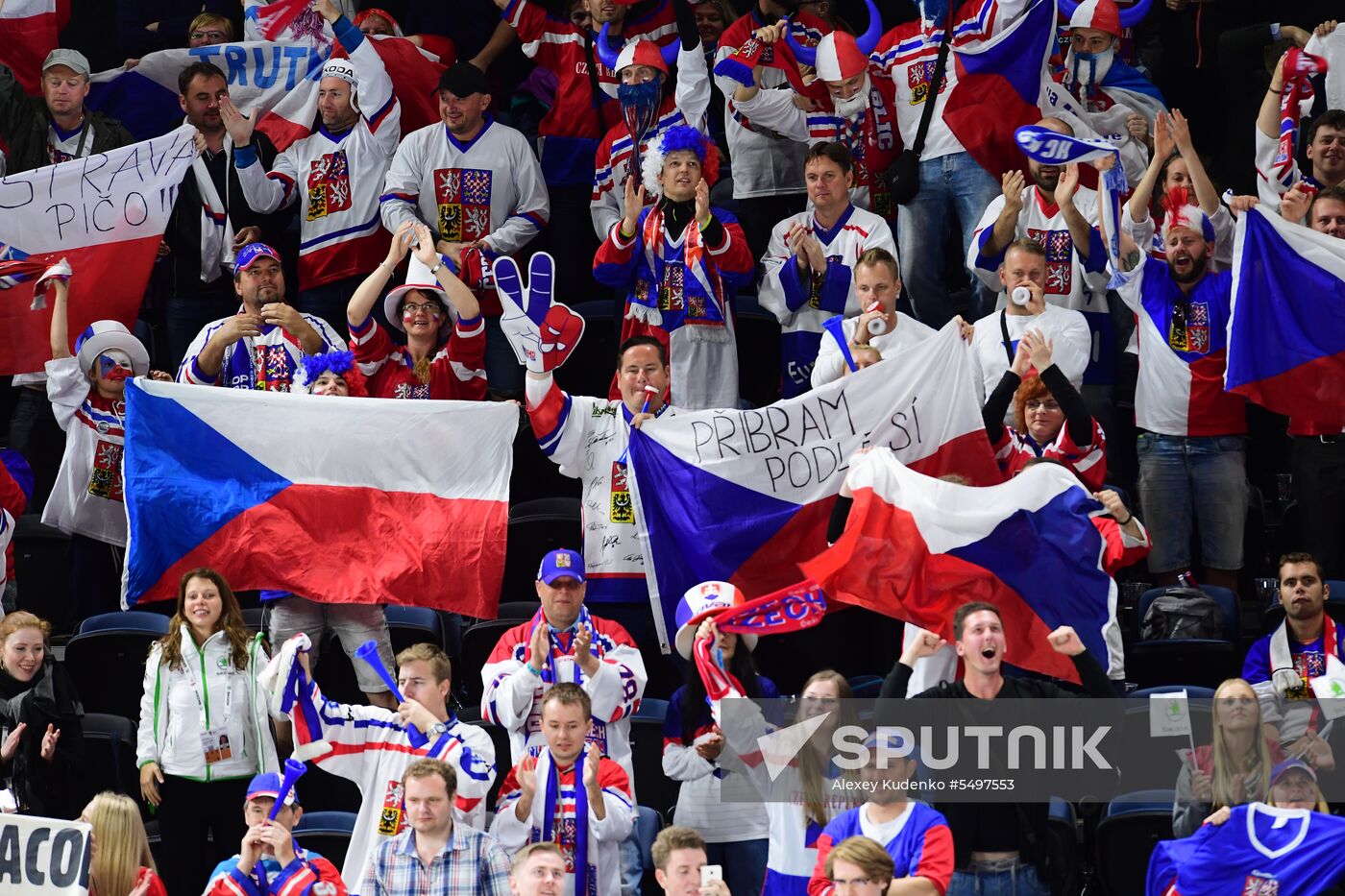 Ice hockey. 2018 IIHF World Championship. Belarus vs. Czech Republic