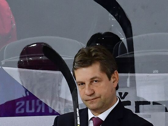 Ice hockey. 2018 IIHF World Championship. Belarus vs. Czech Republic