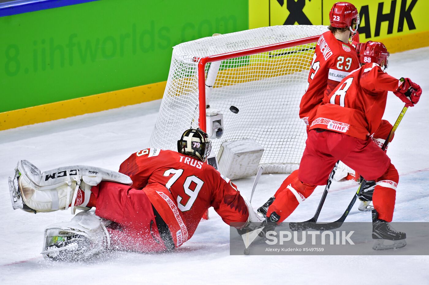 Ice hockey. 2018 IIHF World Championship. Belarus vs. Czech Republic