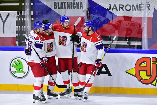 Ice hockey. 2018 IIHF World Championship. Belarus vs. Czech Republic