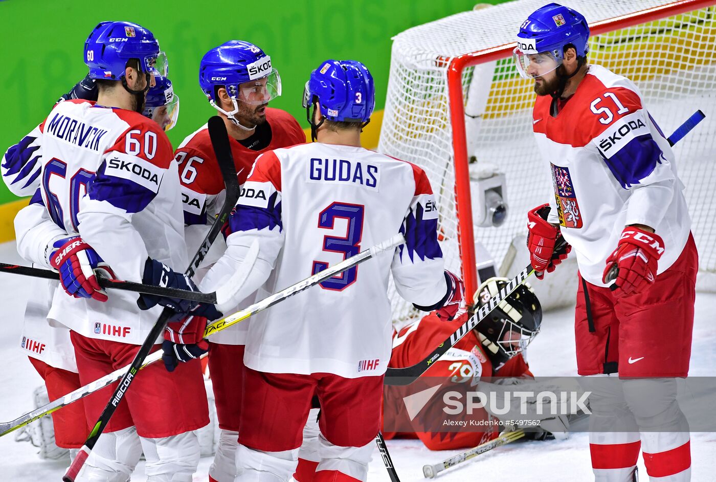 Ice hockey. 2018 IIHF World Championship. Belarus vs. Czech Republic