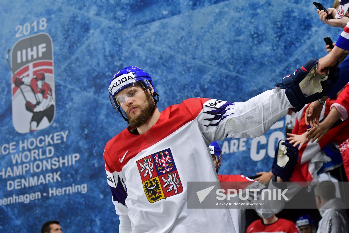 Ice hockey. 2018 IIHF World Championship. Belarus vs. Czech Republic
