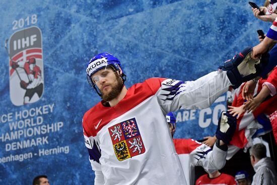 Ice hockey. 2018 IIHF World Championship. Belarus vs. Czech Republic