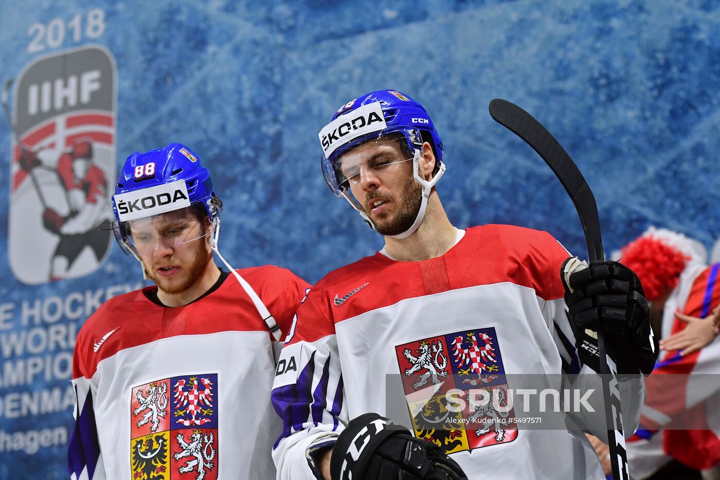 Ice hockey. 2018 IIHF World Championship. Belarus vs. Czech Republic