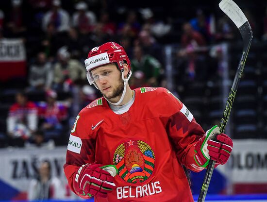 Ice hockey. 2018 IIHF World Championship. Belarus vs. Czech Republic