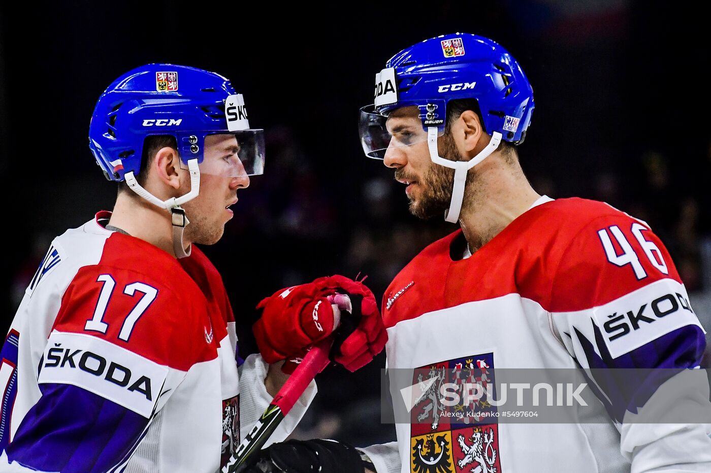 Ice hockey. 2018 IIHF World Championship. Belarus vs. Czech Republic