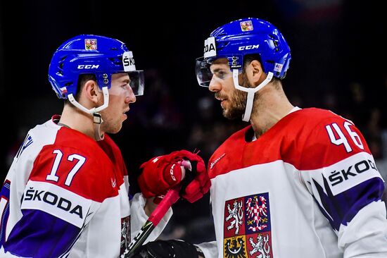 Ice hockey. 2018 IIHF World Championship. Belarus vs. Czech Republic