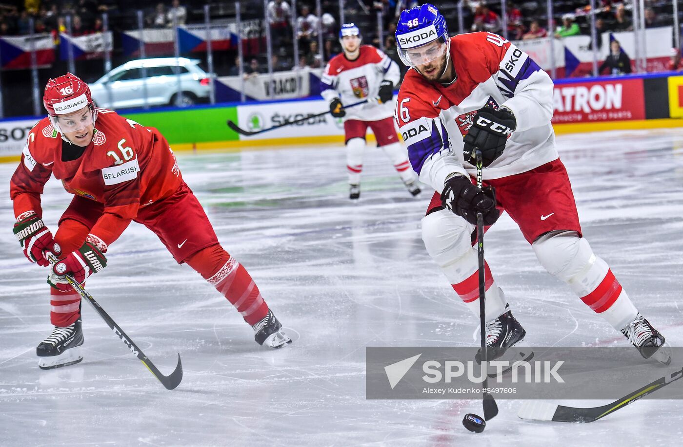 Ice hockey. 2018 IIHF World Championship. Belarus vs. Czech Republic