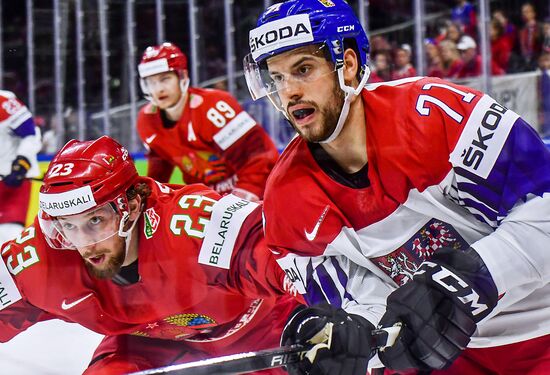 Ice hockey. 2018 IIHF World Championship. Belarus vs. Czech Republic