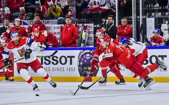 Ice hockey. 2018 IIHF World Championship. Belarus vs. Czech Republic