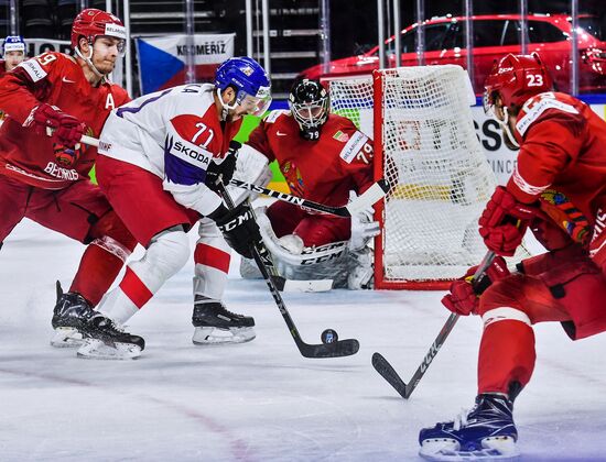 Ice hockey. 2018 IIHF World Championship. Belarus vs. Czech Republic