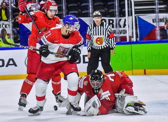 Ice hockey. 2018 IIHF World Championship. Belarus vs. Czech Republic