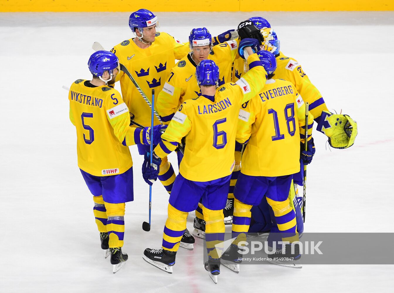 Ice Hockey World Championship. Slovakia vs. Sweden