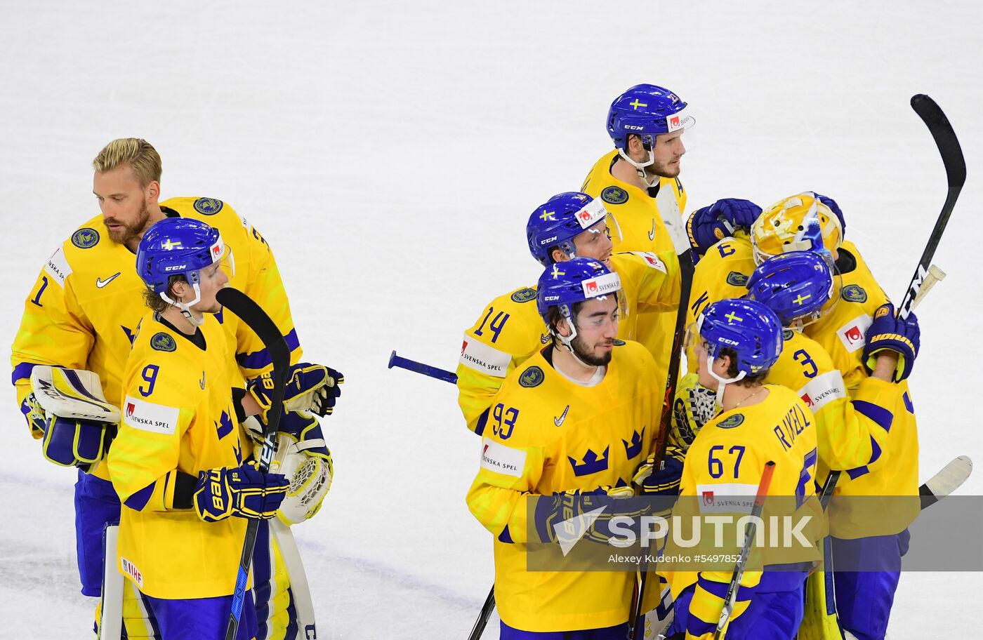 Ice Hockey World Championship. Slovakia vs. Sweden